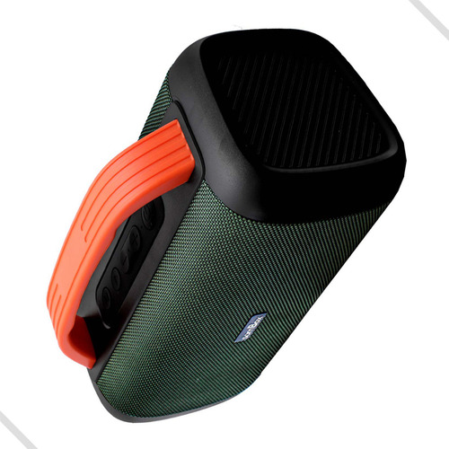Caixa De Som Bluetooth Alto Falante Amplificada Usb P2 Sd Fm Cor Verde-escuro 110v/220v