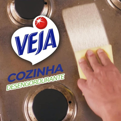 Imagem 6 de 7 de Limpador Desengordurante Veja 500ml Limão Pulverizador