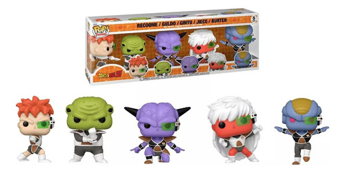Funko Pop! Pacote com 5 Ginyu Forces Dragon Ball Z