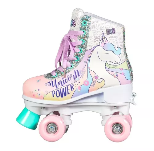 Patines 4 Ruedas Extensibles Unicornio - Bipo