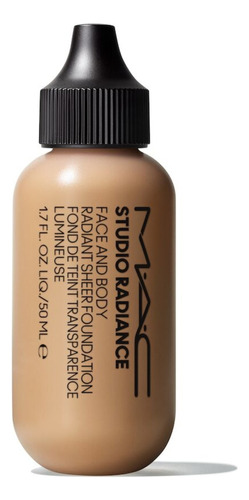 Mac Face And Body Base Liquida Natural Radiance C3 50ml