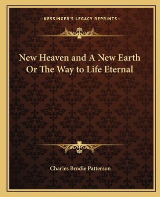 Libro New Heaven And A New Earth Or The Way To Life Etern...