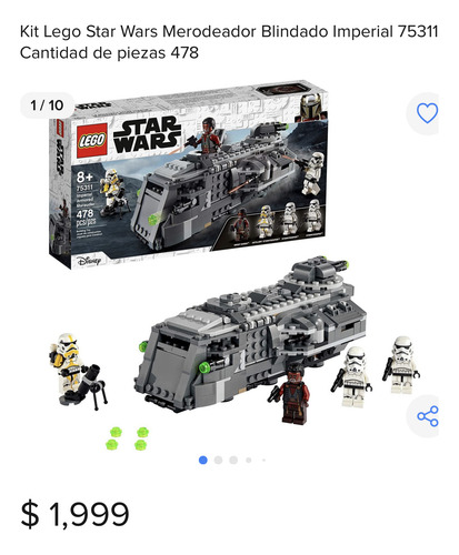 Lego Star Wars Robot Mandalorian Stormtrooper. (Usado)