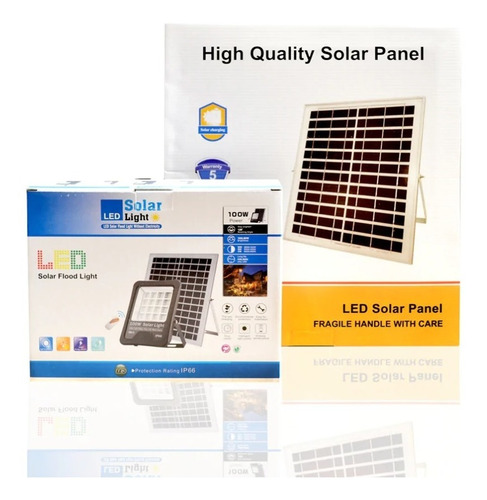 Imagen 2 de 5 de Lampara Solar LG 15w