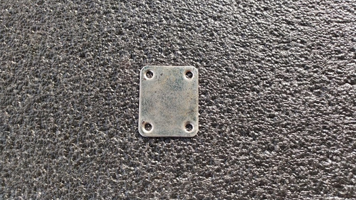 Neck Plate 4 Tornillos 70's Telecaster Stratocaster Japan (Usado)