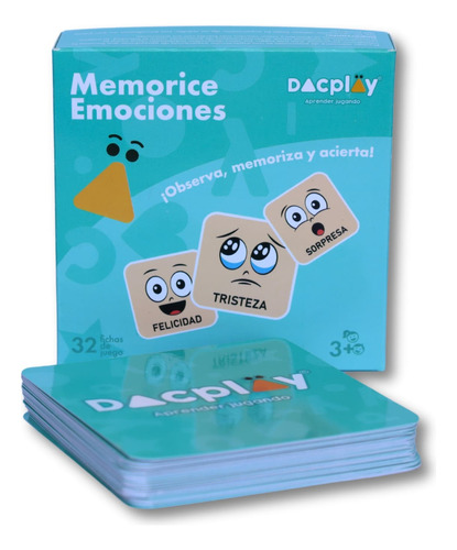 Memorice Emociones - Tarjetas Didácticas De Las Emociones