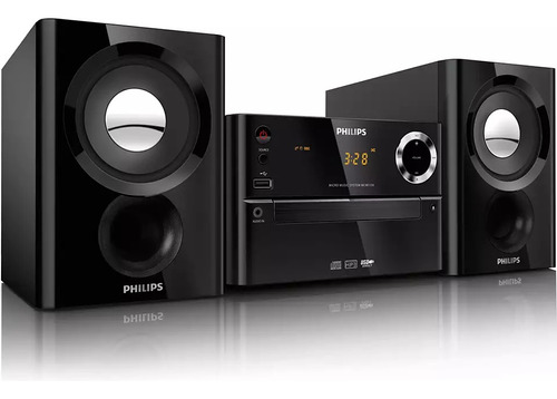 Mini System Philips Mcm1150x/78 - Cd, Usb - Defeito