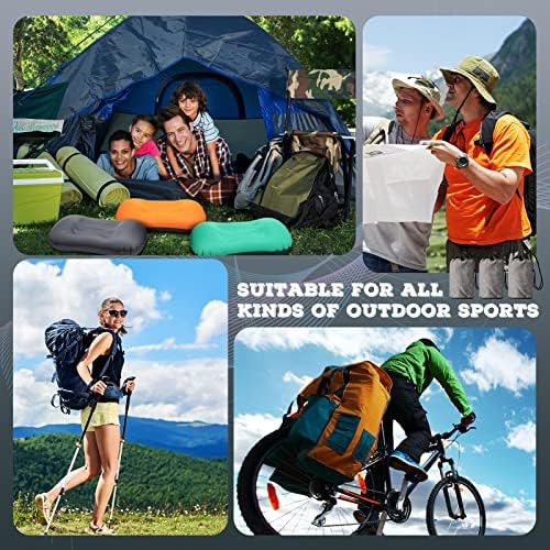 Yulejo 3 Uds Almohada Inflable De Viaje Para Acampar Almohad