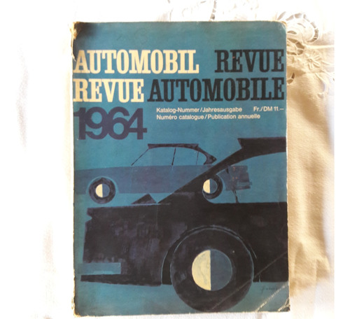 Catalogo De La Revista Automobile 1964 Idioma Frances 
