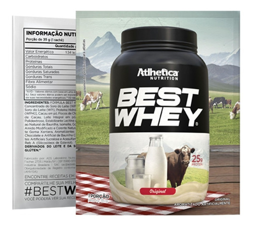 Best Whey Sachê Dose Única - Atlhetica Nutrition