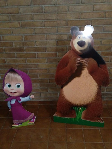 Imagen 3 de 9 de 2 Gigantografia Silueta Corporea Personajes O Animales
