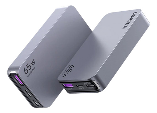 Cargador Ultra Slim 65w Nexode Pro 3 Puertos De Carga Rápida