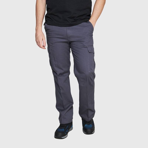 Pantalón Hombre Cargo Gabardina Cintura Elasticada Filtro Uv