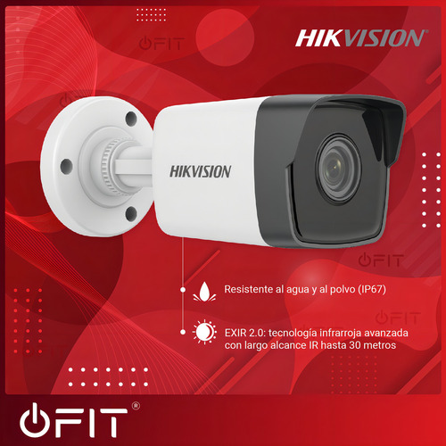 Kit X6 Camaras De Seguridad Bullet Hikvision 1080p Exterior