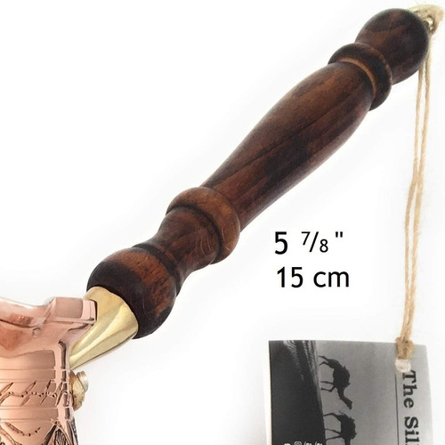 Mango De Madera De Reemplazo Para Cafetería De Cobre, Tetera