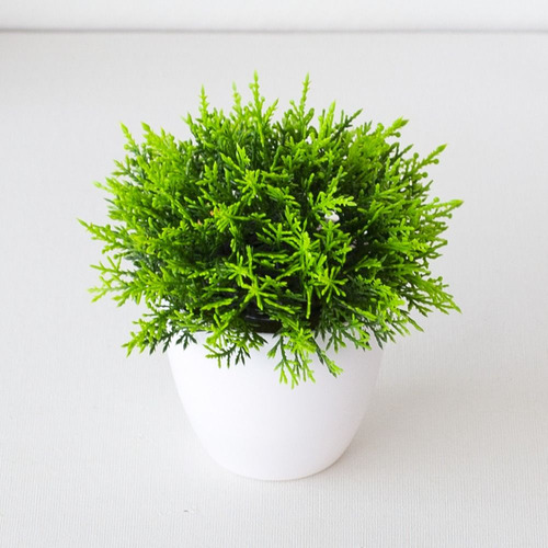 Centros De Mesa Artificiais De Bonsai E Eucalipto
