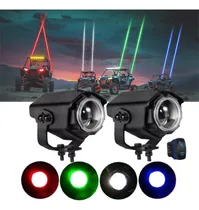 Comprar Antenas Led Utv Cuatri 4x4 Off Road Laser 4 Colores Rgb