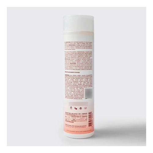 Defense Shampoo Anti Hair Loss 250ml - Braé