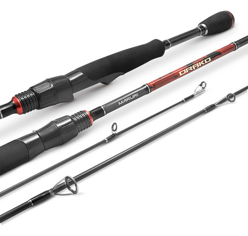 Vara Para Molinete Drako S-601ml 1,83m 7-14lbs 1 Parte - Maruri