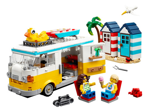 Lego Creator 3en1 Furgoneta Playera 31138 - 556pz