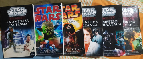 Libros De Star Wars 6 Episodios . Nuevos