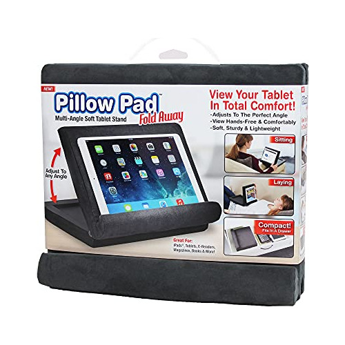 Pillow Pad Fold Away Multi-angle Soft Tablet Stand, Gra...