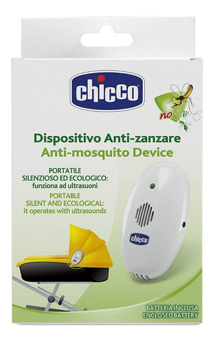 Imagen 2 de 3 de Dispositivo Anti Mosquito Chicco Ultrasonico Portatil Bebe