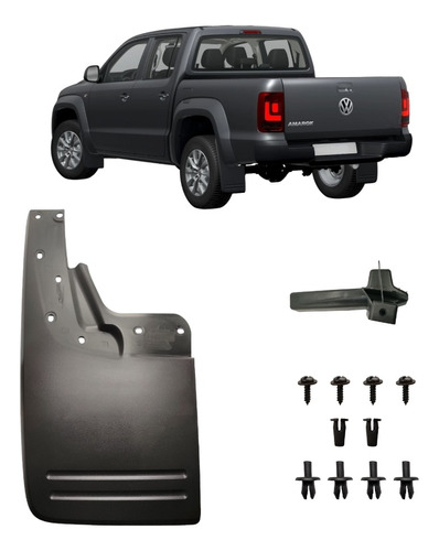 Barrero Trasero P/ Volkswagen Amarok Con Fender C