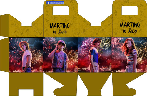 Strangers Things Kit Imprimibles Cumpleaños Personalizados