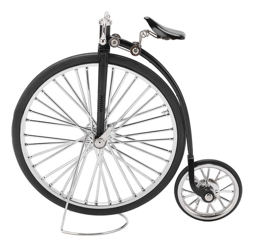 Modelo De Bicicleta Negro, Ruedas Grandes Y Pequeñas, Diseño