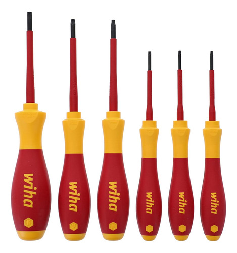 Juego De Destornilladores Torx Wiha Con Mango Softfinish,...