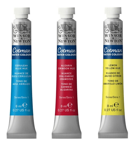 Acuarela Profesional Winsor & Newton Cotman Pomo 8 Ml