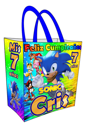 Cumpleaños Cotillón | Sonic 20 Niños