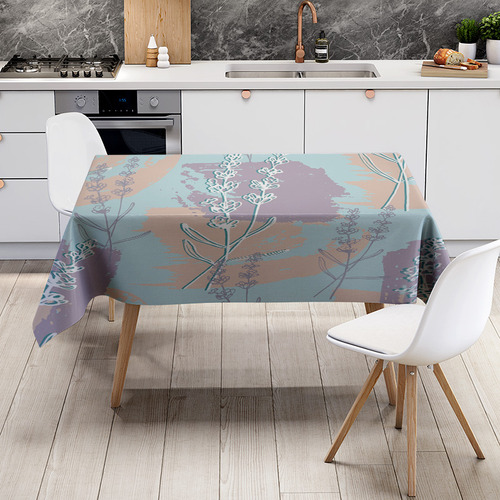 Mantel Elegante Mantel Floral Pastel Es Perfecto Para