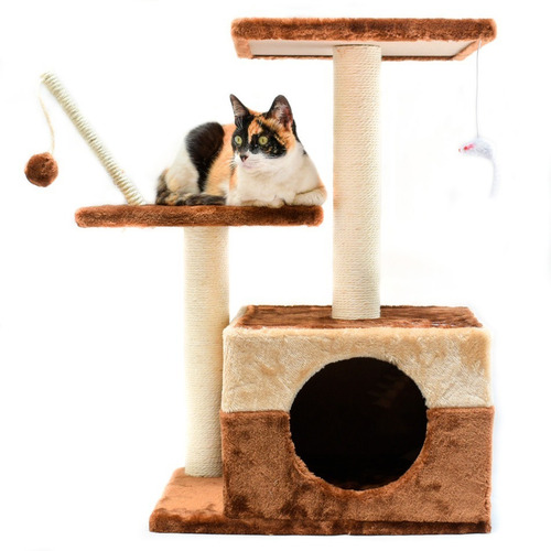 Rascador Para Gatos, Gimnasio Para Gatos, Arañador Catito