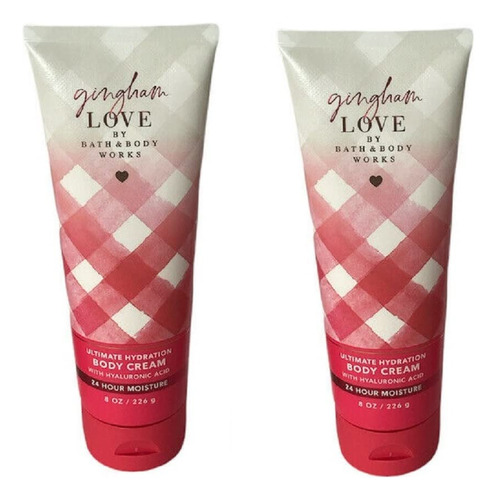 Bath And Body Works Gingham Love Body Cream - Set De Regalo.