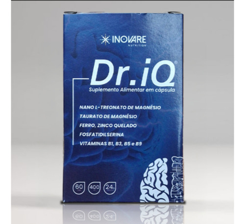 2x Dr Iq 40 Capsulas Para Concentração E Memória