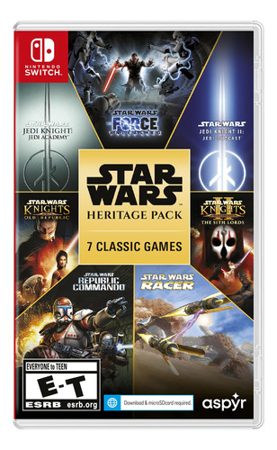 Cartucho De Juego Star Wars: Heritage Pack Para Nintendo Swi