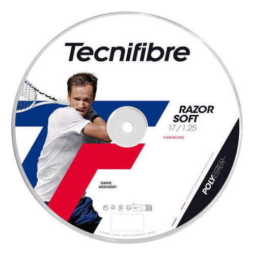 Encordado Individual X12 Mts Tecnifibre Razor Soft X1.25 Mm