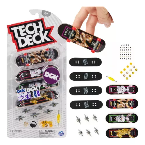 Compre Kit 3 Skate de Dedo e Acessórios Coleção DGK - Tech Deck aqui na  Sunny Brinquedos.