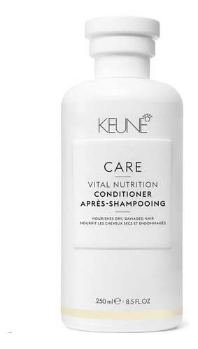 Keune Care Vital Nutrition Acondicionador, 8.5 Onzas.