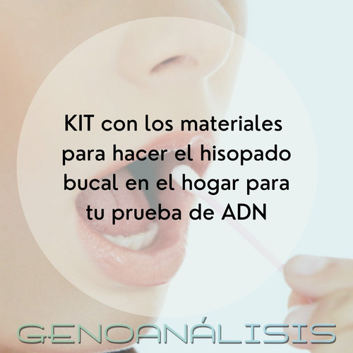 Imagen 2 de 3 de Prueba De Adn De Paternidad Kit