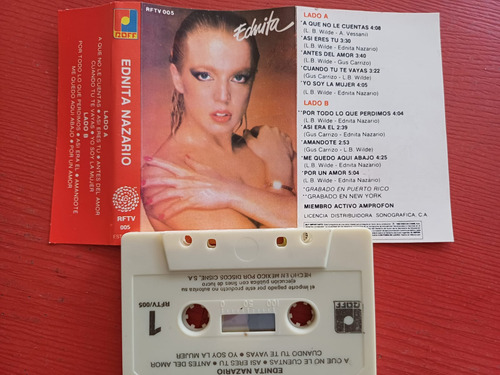 Ednita Nazario-a Que No Le Cuentas-casette Nacional Raff (Usado)