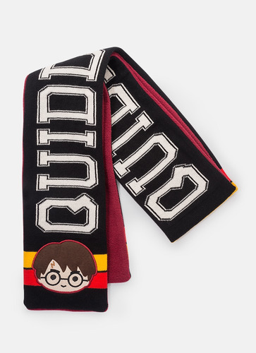 Cachecol Infantil Harry Potter - Puket Preto