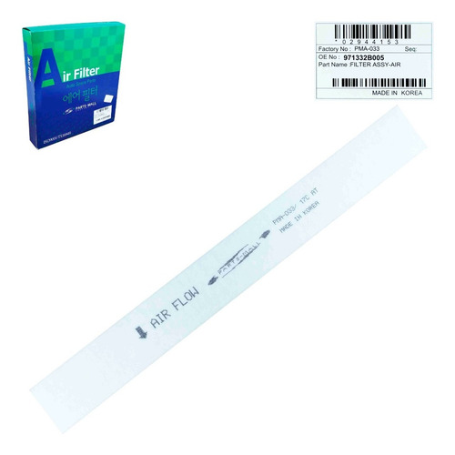 Filtro Aire Acondicionado Sorento 2010 2011 2012 Original