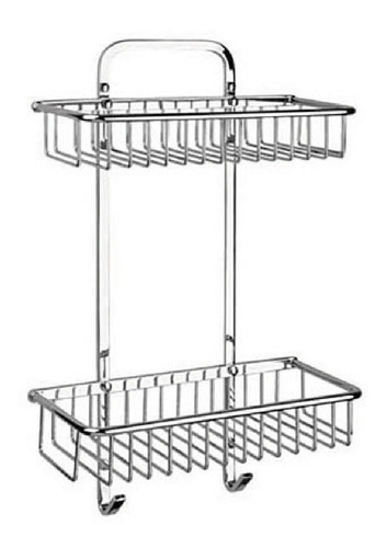 Repisa De Rejilla Rectangular Doble Helvex Modelo Rej-04