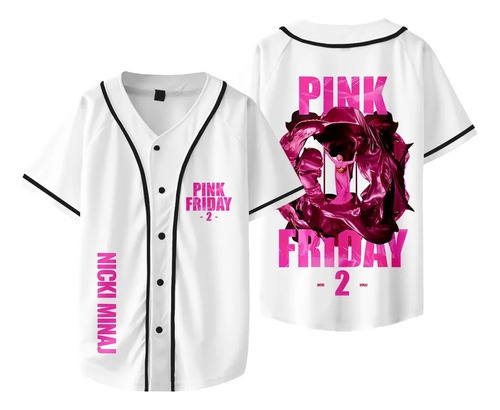 Uniforme De Béisbol Con Estampado 3d Pink Friday 2