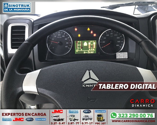 Camión Chasis Sinotruk Howo 5 Toneladas Motor Cummins