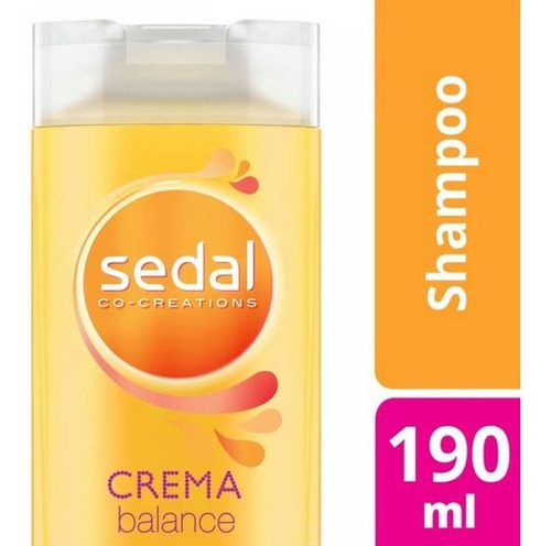 Sedal Crema Balance Shampoo X 190ml