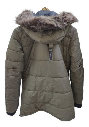 Imagen 3 de 10 de Campera Parka Tech Rusty Nordical Importada /potenza Shop